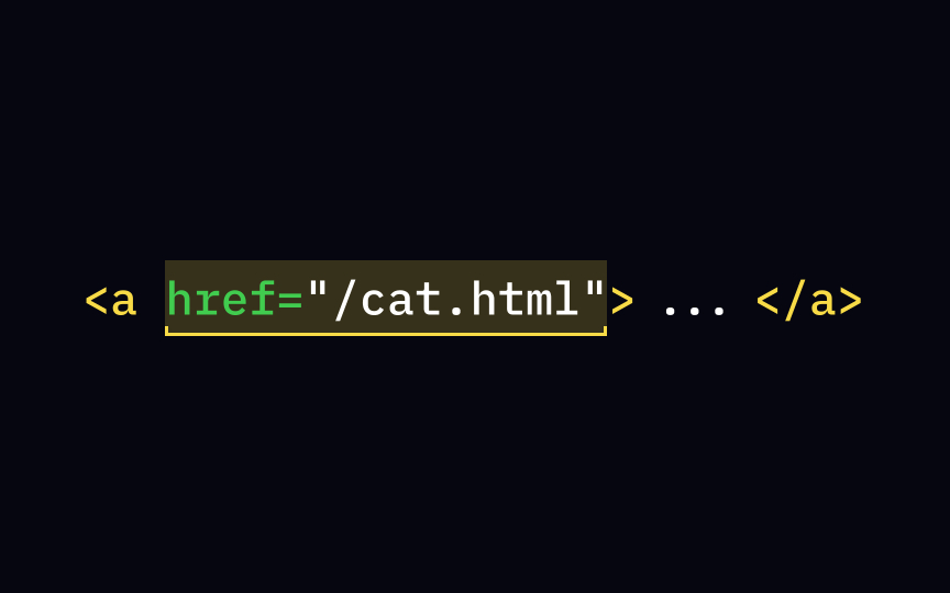 The href attribute