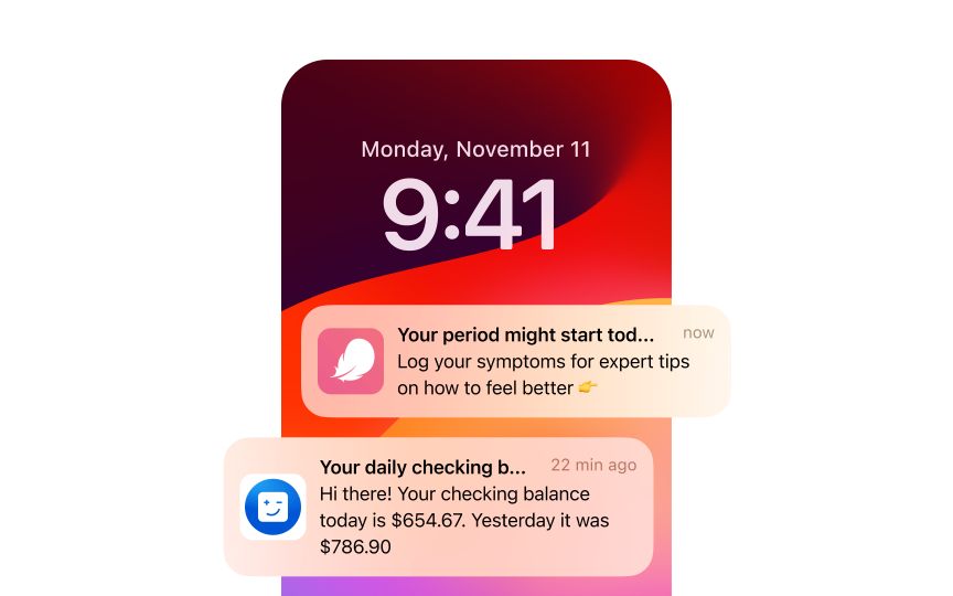 The role of push notifications in user engagement