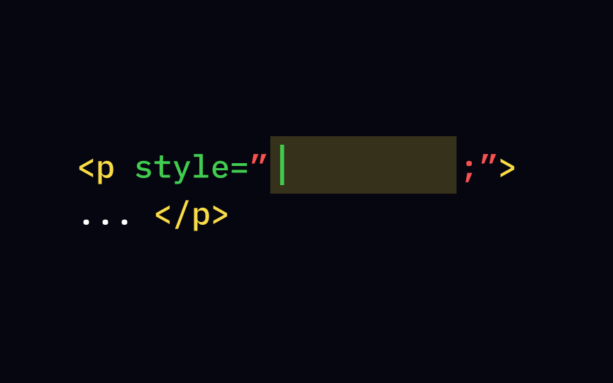 The text-align property