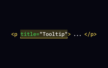The title attribute