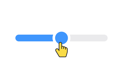 Use a recognizable slider thumb style