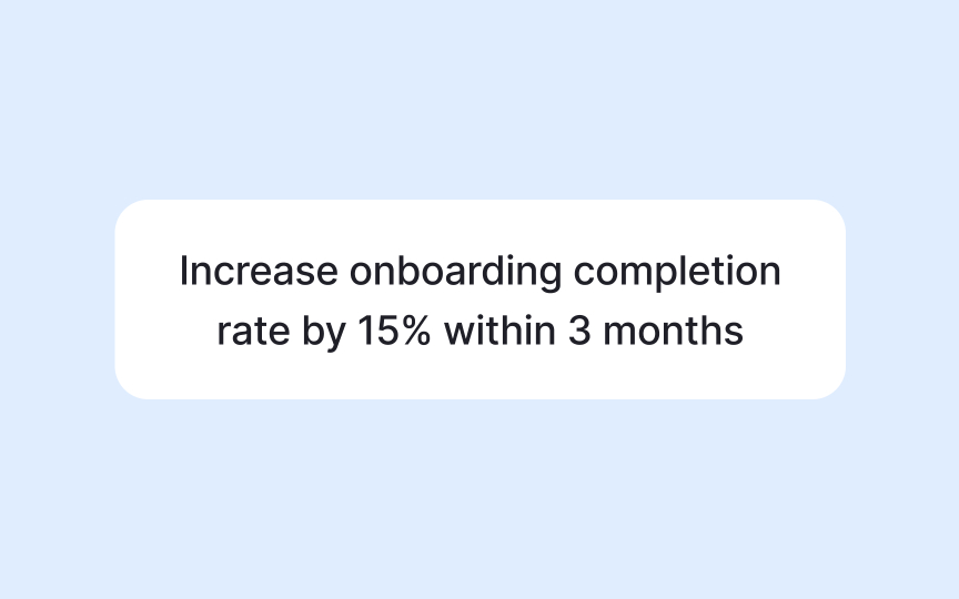 Turning objectives into measurable results Best Practice