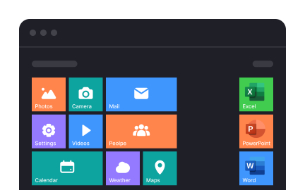 Graphical user interface (UI)