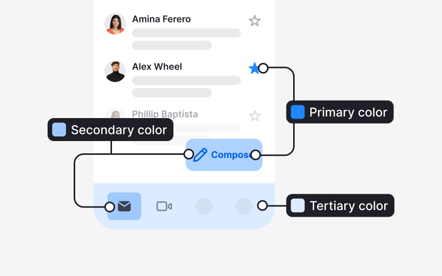 Understanding accent color roles