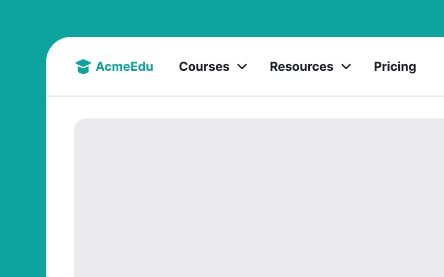 Use a caret or an arrow icon to indicate a submenu Best Practice