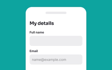 Single-name vs separate name fields