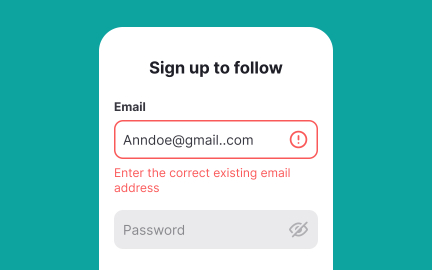 Use instant validation