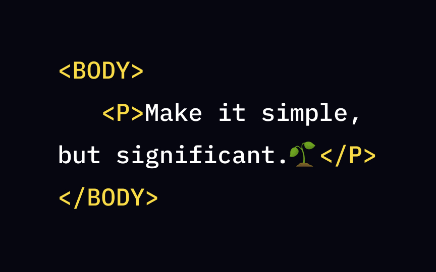 Use lowercase element names Bad Practice