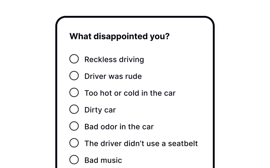 Provide an Other option Bad Practice