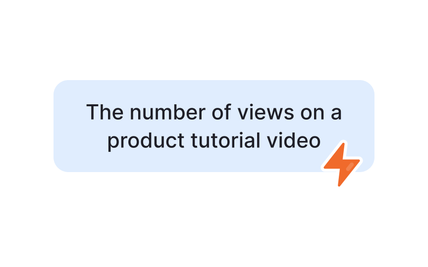 Use the right traction metrics Bad Practice