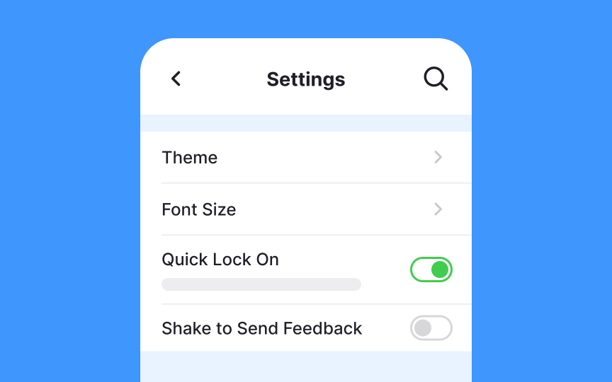 Use toggle switches for immediate changes Bad Practice