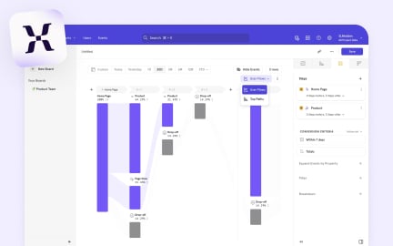 User flow visualization