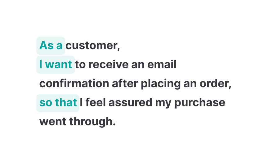 User story writing