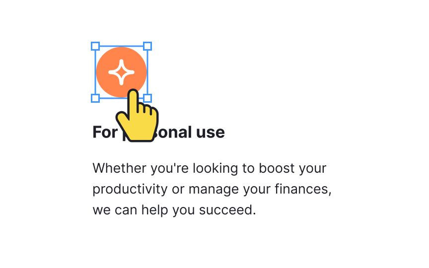 Using icons in Figma