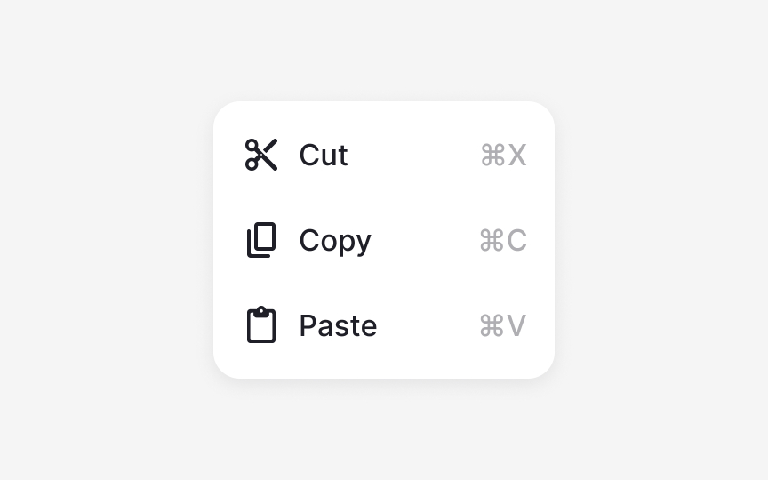 Using icons together with text Best Practice