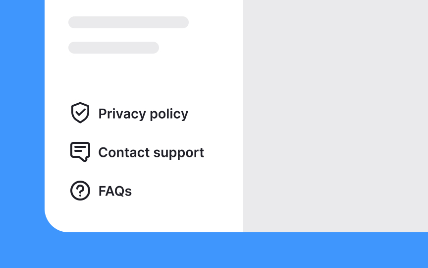 Utility navigation Bad Practice