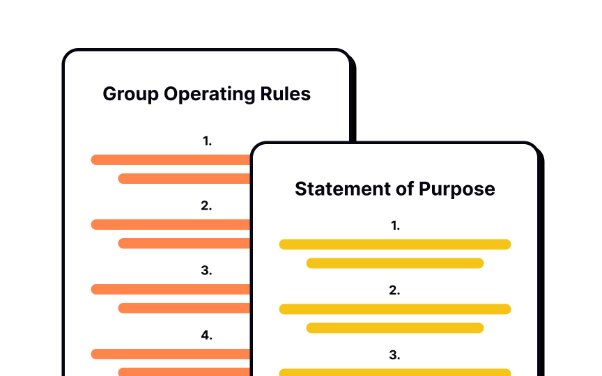 Visibility of group purpose and culture