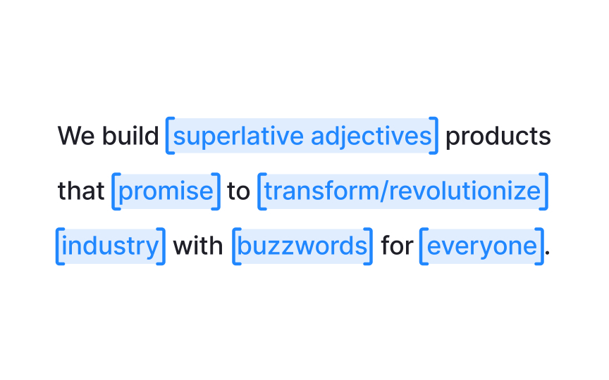 Vision statement structure and use Bad Practice