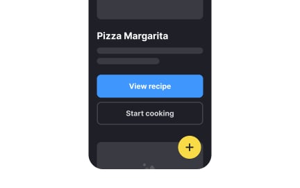 Establish button hierarchy through visual cues