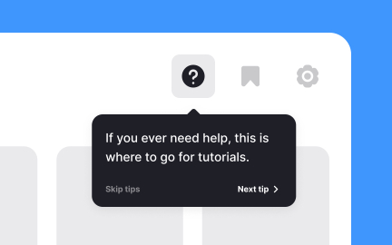 Contextual tips