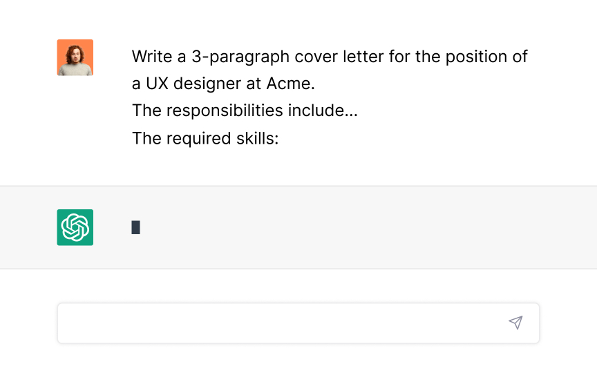 Write a cover letter Best Practice