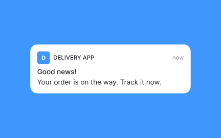 Write clear and concise notification content