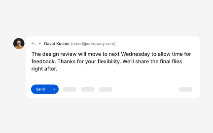 Writing effective stakeholder emails