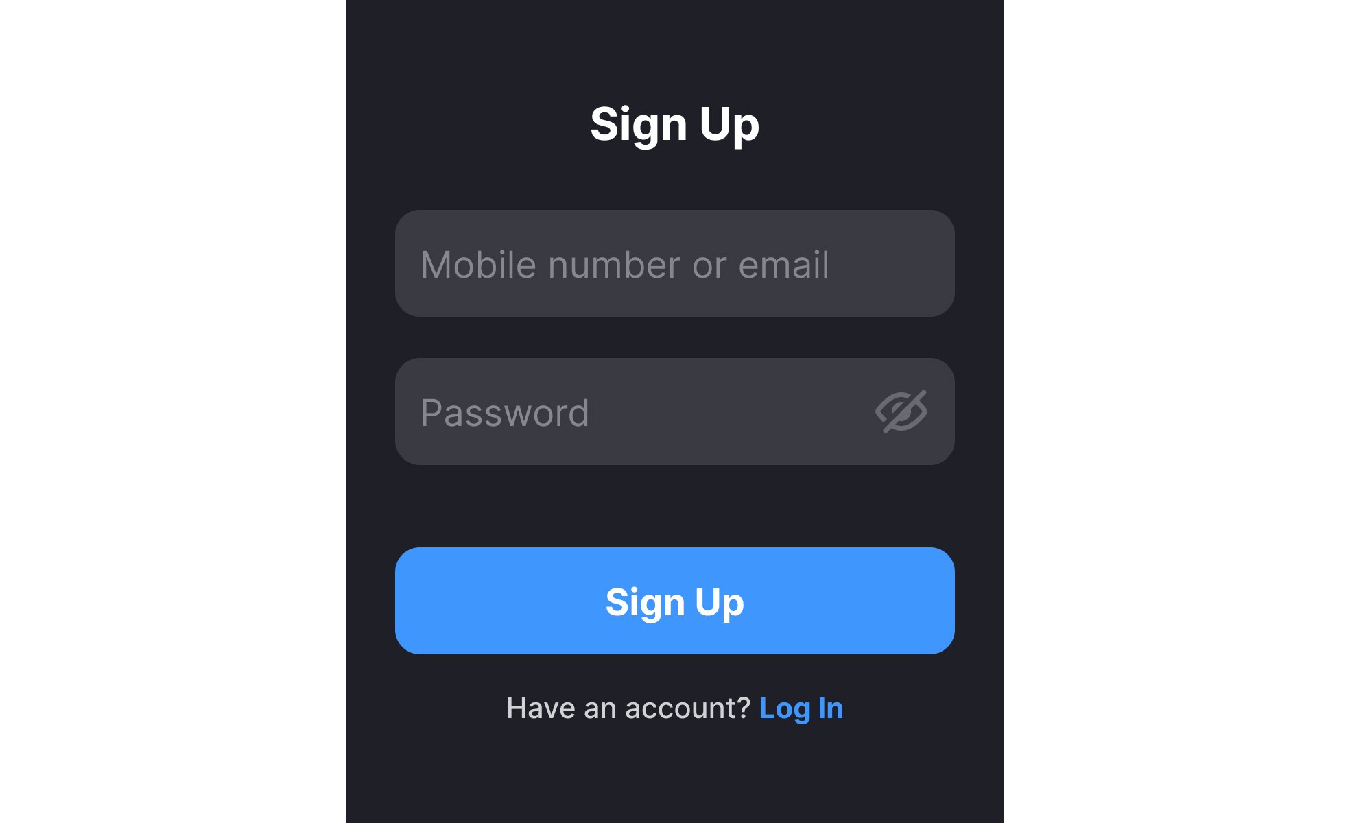 Signup