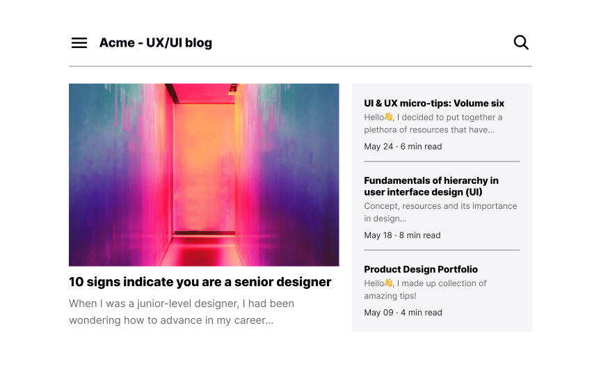 Applying Composition Grids in Design Lesson Uxcel