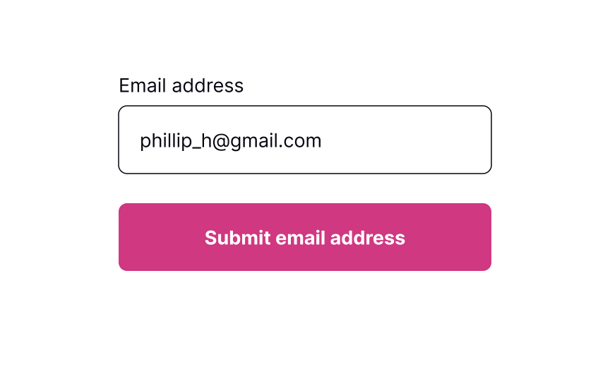 Allow users to enter information