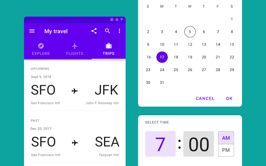 Android native app design standards