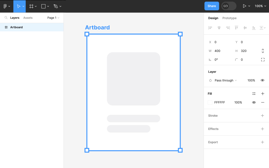 Artboards