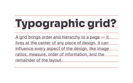 Baseline grid
