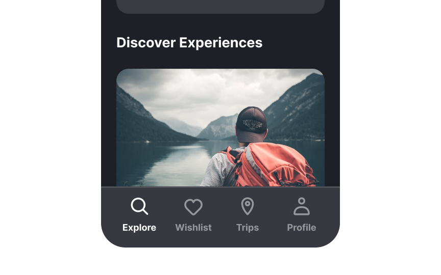 Bottom navigation