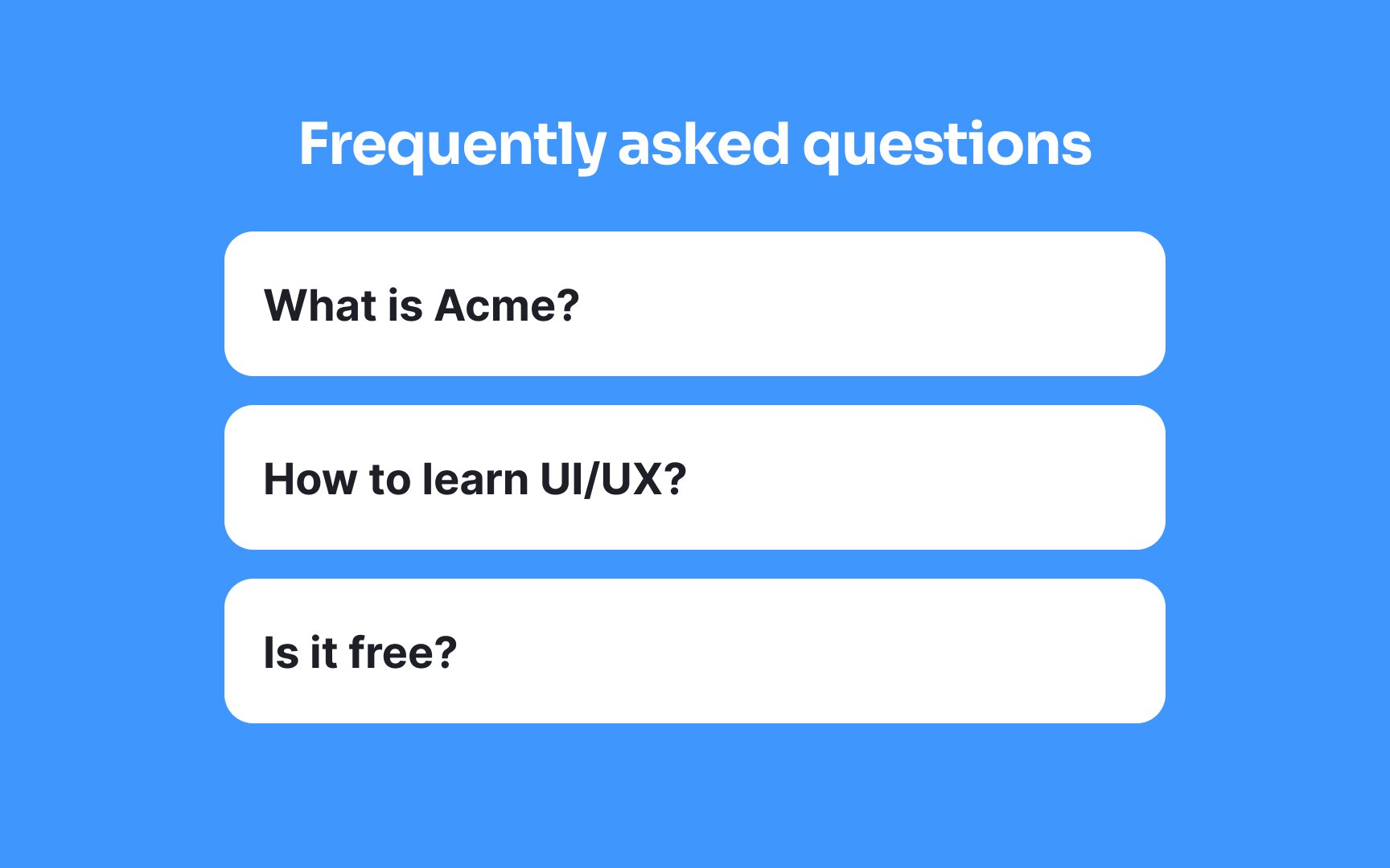 UI Accordions: Basics & Best Practices Lesson | Uxcel