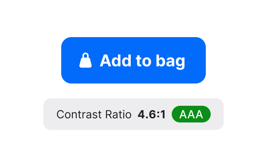 Color contrast assessment