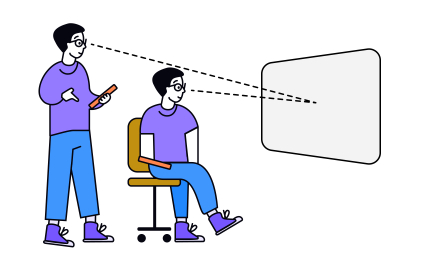 Create stationary experiences