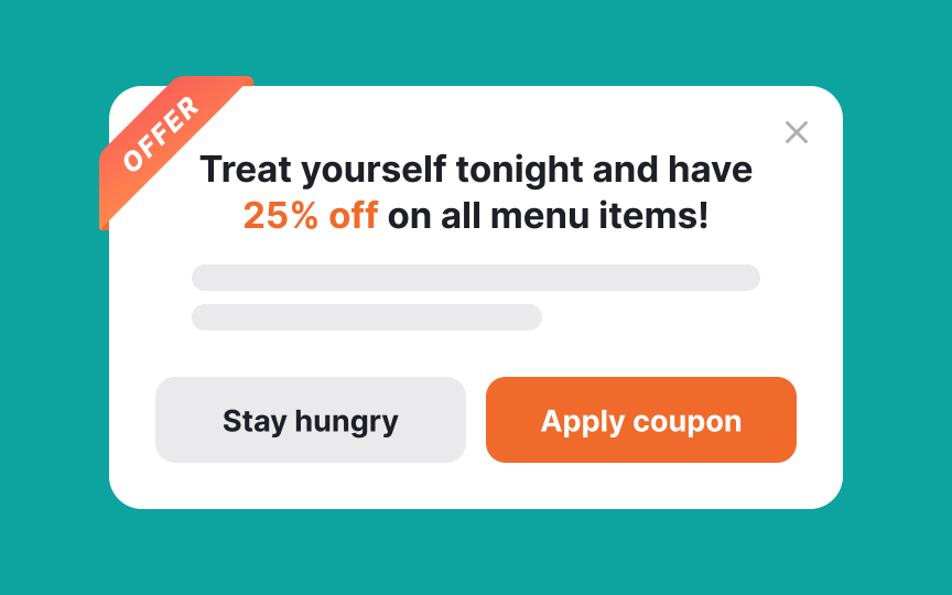 Dark patterns in action-based microcopy Bad Practice