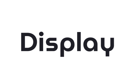 Display typeface