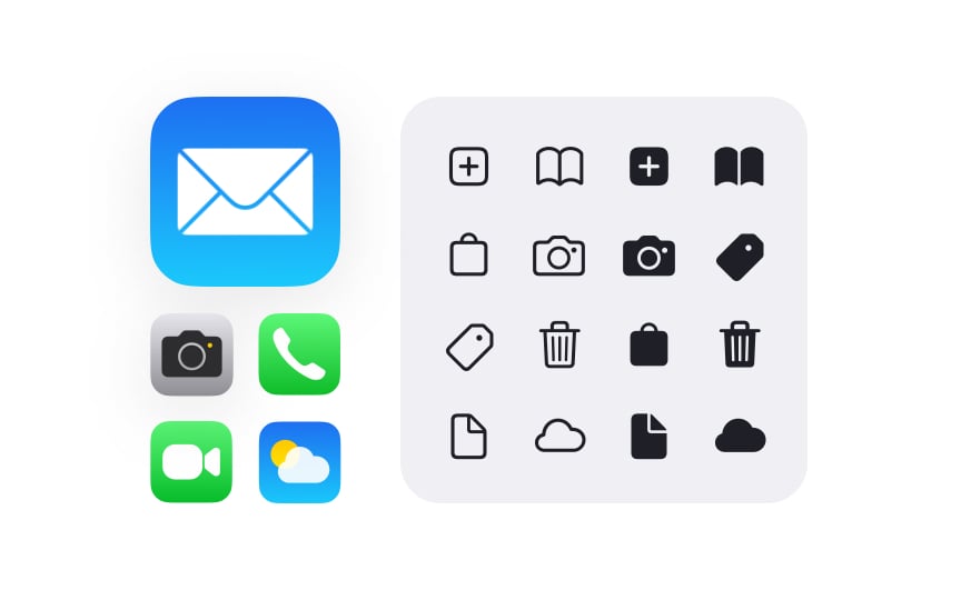 Foundations of Apple's iconography