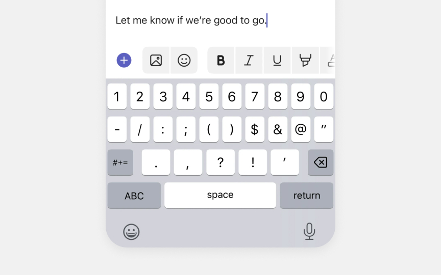 Input accessories and toolbars