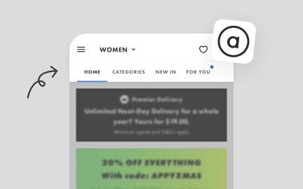 Main app navigation