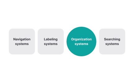 Organization schemes and structures