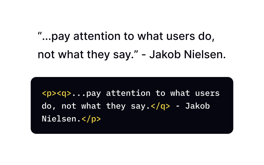 HTML Formatting Lesson | Uxcel