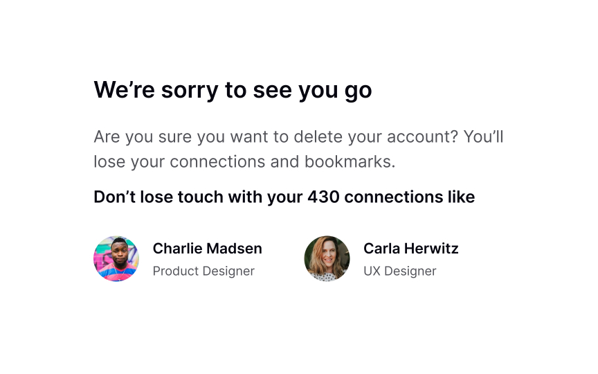 Reiterate the value proposition Best Practice