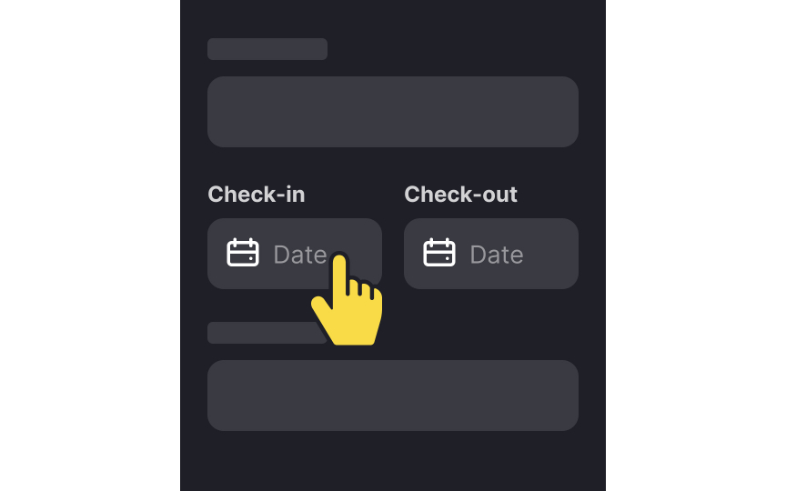 Choose the right date pickers for users' needs Best Practice