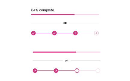 Progress Trackers | Uxcel