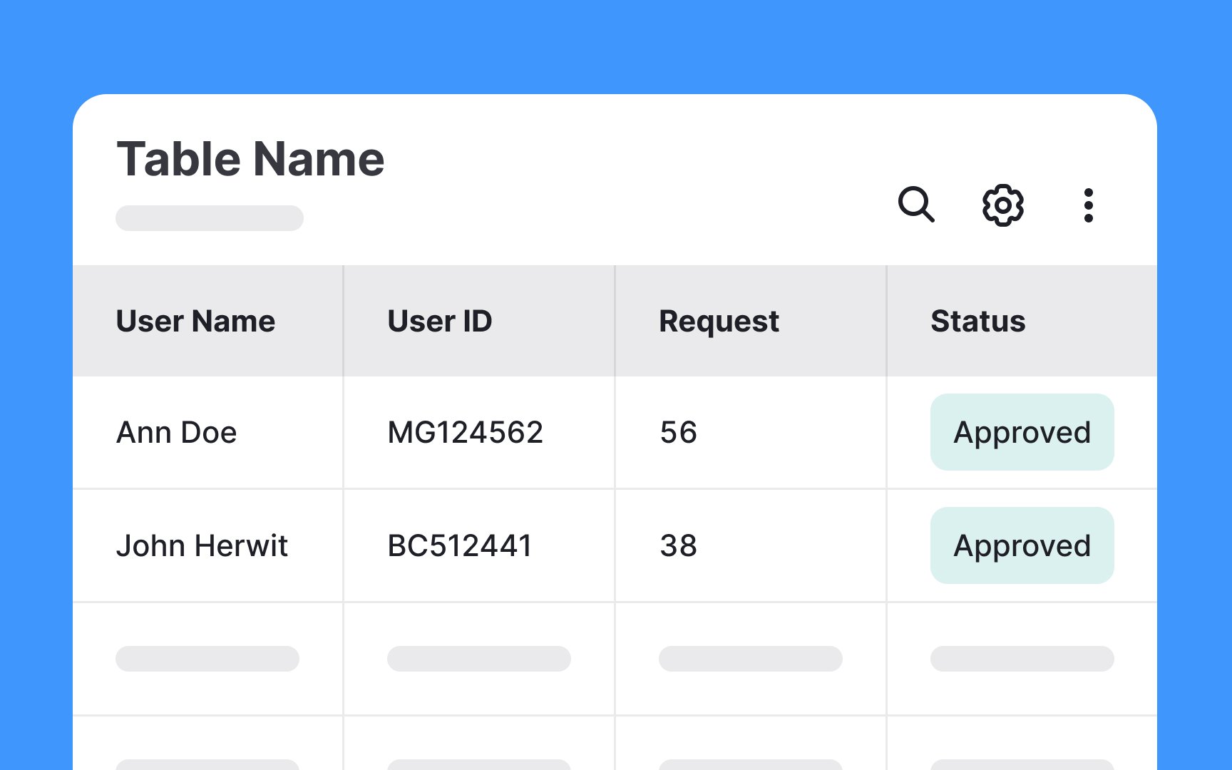 Intro to Tables in UI Lesson | Uxcel