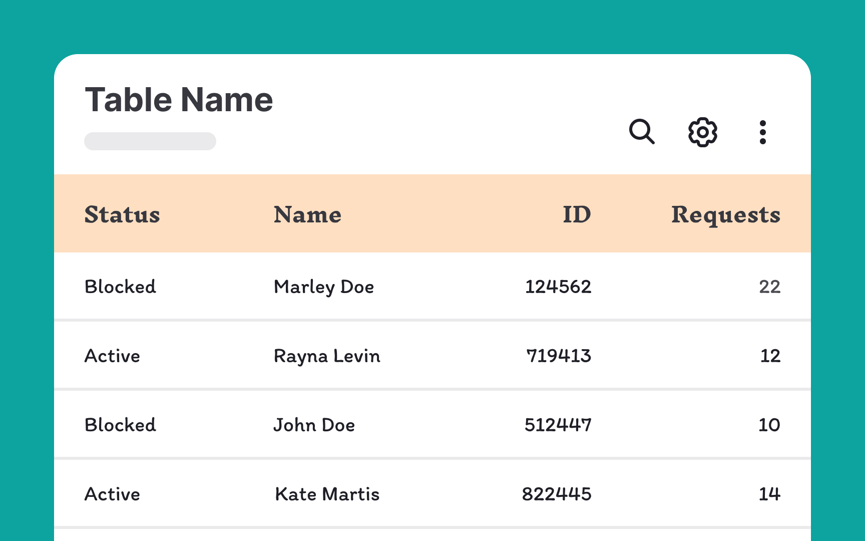 Best Practices for Designing Tables Lesson | Uxcel